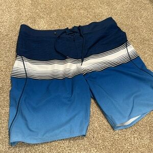 Blue Quicksilver board shorts